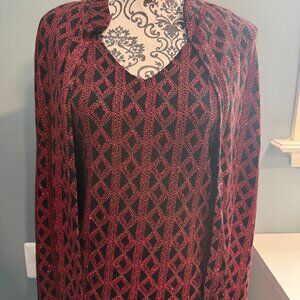 Sequin Blazer with matching tank top - XL